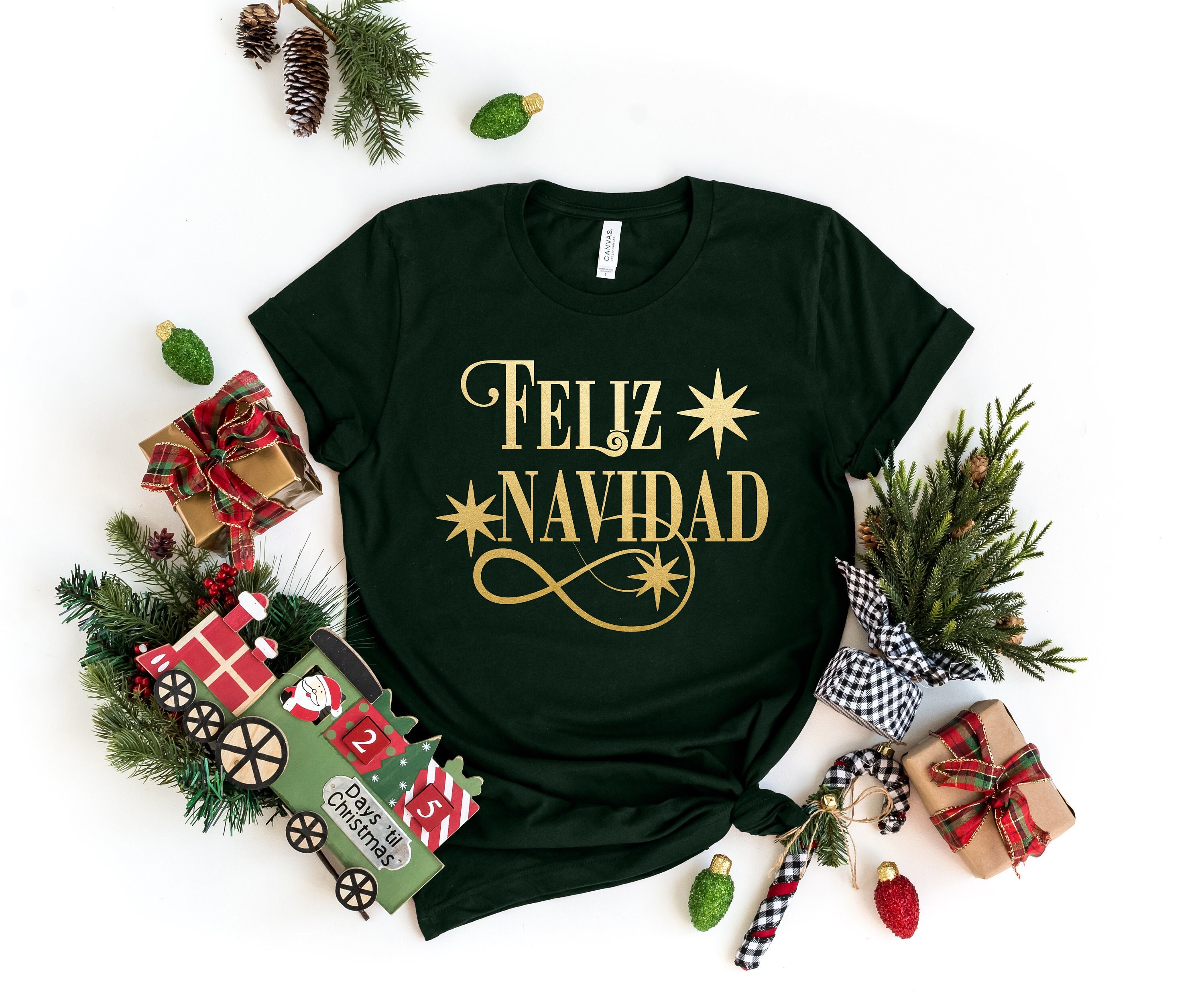 Feliz Ano Nuevo 2022, Feliz Navidad Shirt, Spanish Merry Christmas Shirt, Feliz Navidad 2021 Shirt, Christmas 2021 Shirt, Feliz Navidad