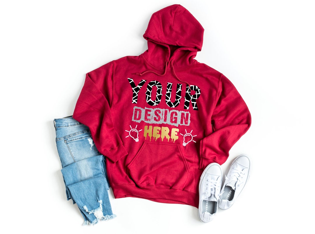 Personalized Hoodie, Add Your Own Text, Custom Logo Sweatshirt, Custom Design Hoodie, Customized