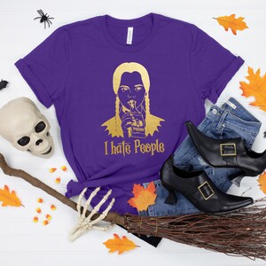 I Hate People Shirt, I Hate Everything Shirt, Poison, Halloween Poison Shirt, Sanderson Sisters, Hocus Shirt, Fall, Come We Fly Halloween image 3