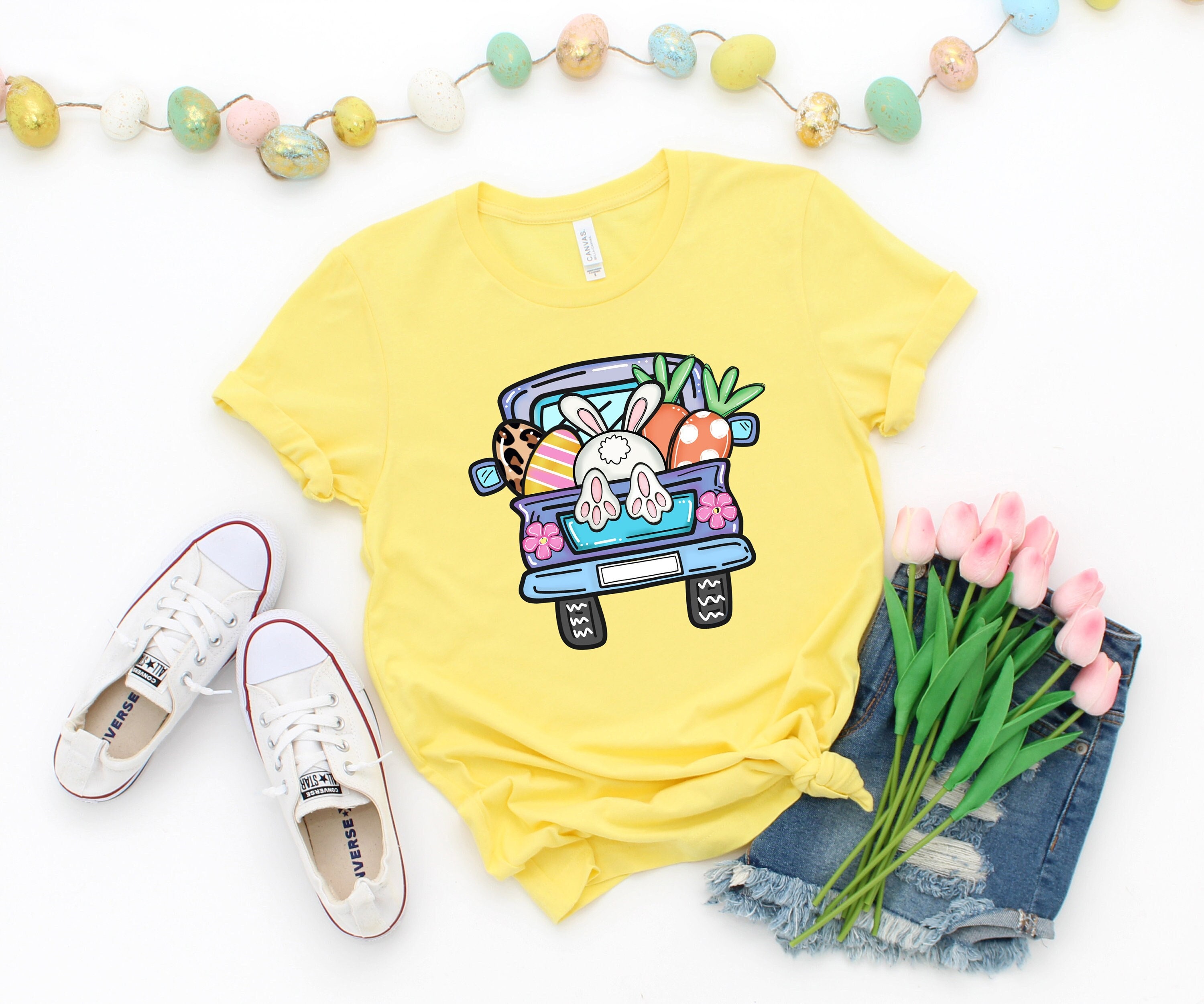 Discover Happy Easter Shirt, Happy Easter Bunnies Shirt, Bunny Shirt