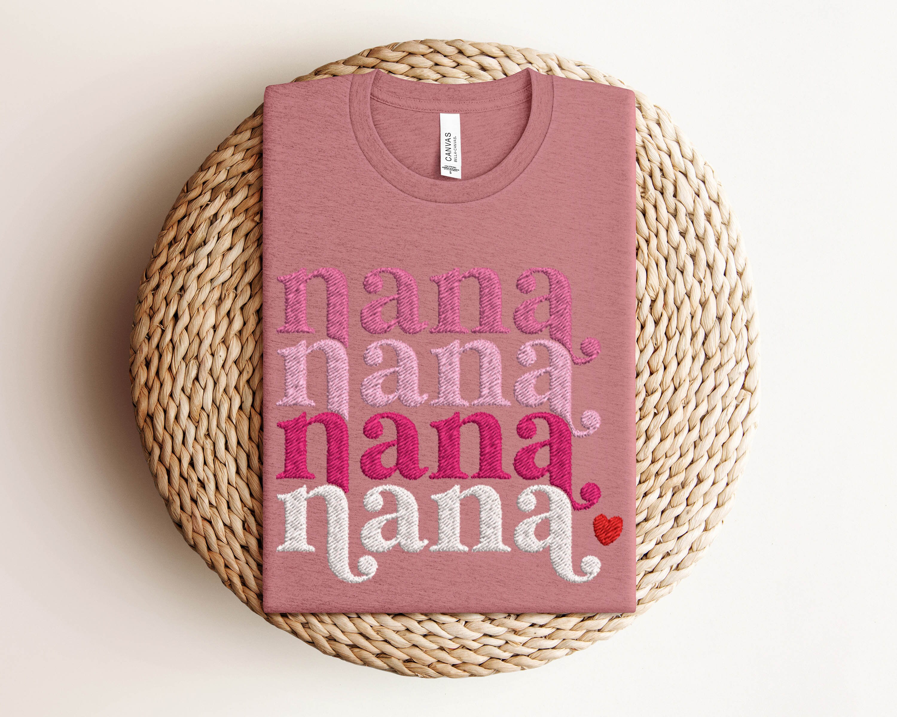 Embroidered Nana Shirt, Embroidered Nana Shirt, Embroidered Gift