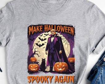 Funny Trump Vampire Halloween Costume Shirt: Political Humor Tee