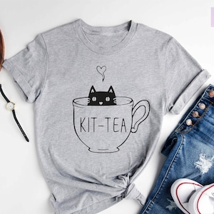 Funny Cat Shirt, Tea Shirt, Funny Shirt, Mom Shirt, Cat Mom Shirt, Kitten Shirt, Funny Women Shirt, Sarcastic Shirt