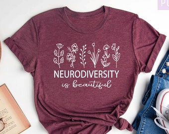 Neurodiversity Shirt, Autism Acceptance, Autism Awareness Tee, Autism Mom Shirt, Sped Teacher Shirt, Spread Kindness. Gift for Her