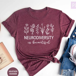 Neurodiversity Shirt, Autism Acceptance, Autism Awareness Tee, Autism Mom Shirt, Sped Teacher Shirt, Spread Kindness. Gift for Her