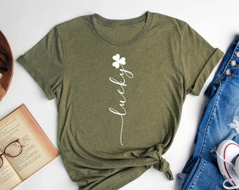 Lucky Shirt, St. Patrick's Day Shirt, Shamrock Shirt, St. Patty's Shirt, Irish Shirt, Shenanigans, Drinking Shirt