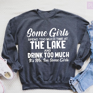 Lake House Gifts, Boating Gift, Family Lake Vacation Shirt, Life Sweatshirt, Lake Life Crewneck, Nature, Lake Sweatshirt, Sweater for Woman