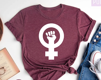 Female Symbol Shirt, Feminist Movement, Feminism Art, Gifts for Her, Woman Fist T Shirt, Killjoy TShirt, Womens Rights Tee, Intersectional
