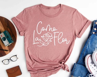 Como La Flor Shirt: Selena Quintanilla La Reina de Tejano T-Shirt