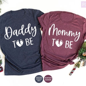 Pregnancy Announcement Shirts, Pregnancy Shirt, Mommy To Be Shirt, Daddy To Be Shirt, Gift For Pregnancy, Baby Shower Shirts