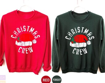 Christmas Crew Sweatshirts, Christmas Family Sweatshirts, Christmas Sweatshirts, Couple Sweatshirts, Family Sweatshirt, Christmas Gift
