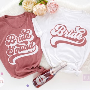 Bride Shirt, Bachelorette Shirt, Bride Squad Shirt , Bride Gift, Bridal Gift, Wedding Gift, Wife Shirt, Bridesmaid Shirt