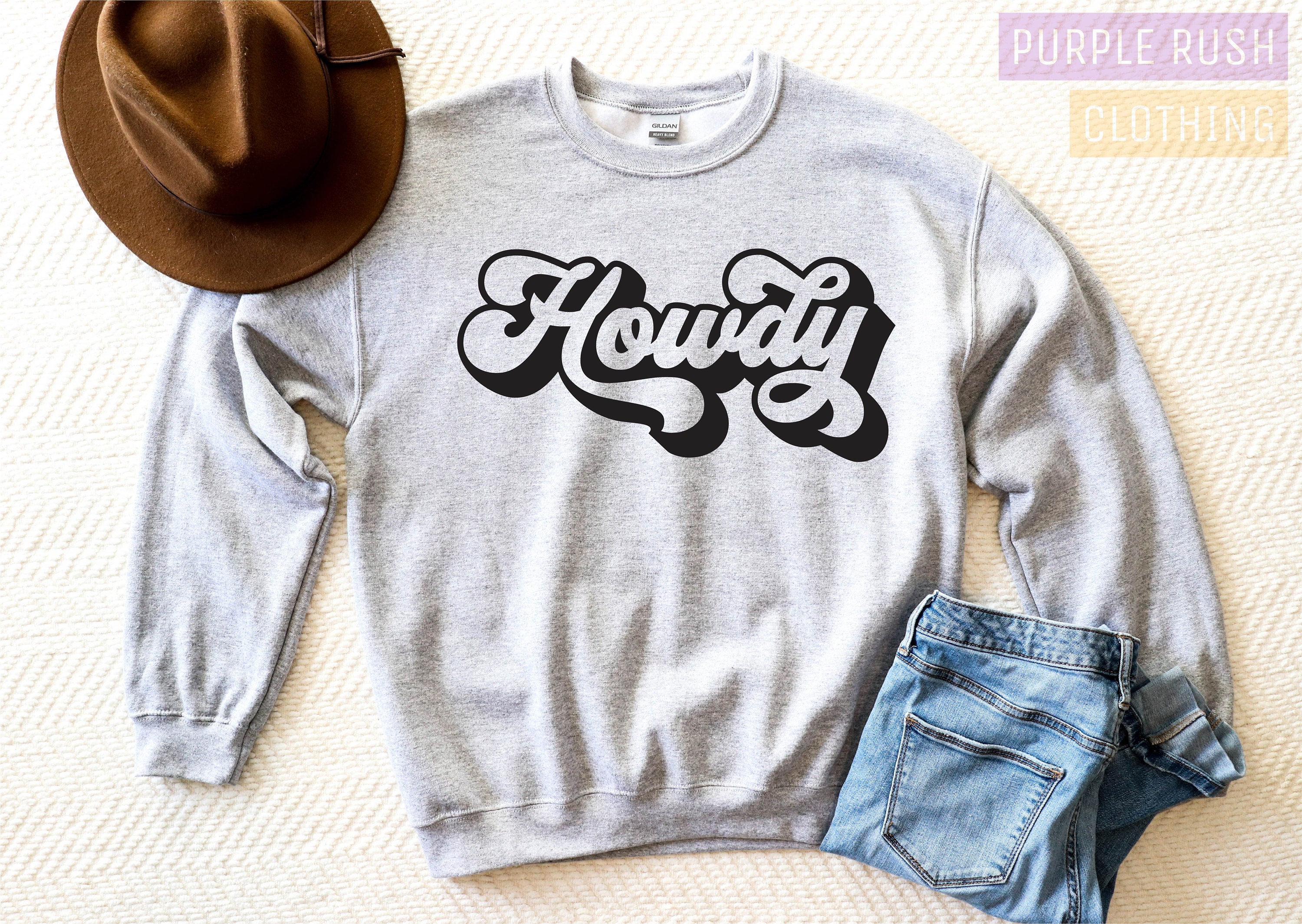 howdy corded sweatshirt