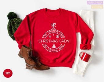 Christmas Crew Sweatshirts, Christmas Family Sweatshirts, Christmas Sweatshirts, Matching Sweatshirt, Christmas Gift, Christmas Party