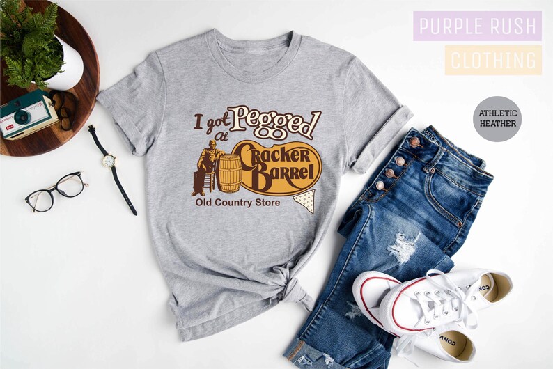 a t - shirt with the words, i forgot to go crack barrel on it