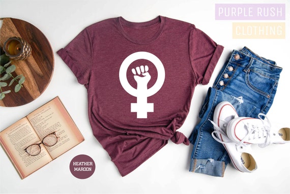 Female Symbol Shirt, Feminist Movement, Feminism Art, Gifts for Her, Woman Fist T Shirt, Killjoy TShirt, Womens Rights Tee, Intersectional