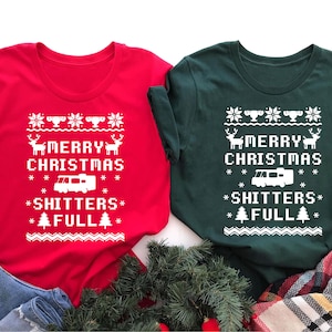 Merry Christmas Shitters Full Shirt, Griswold Shirts, Christmas Shirt, Christmas Vacation T Shirt, Christmas Gift, Funny Christmas