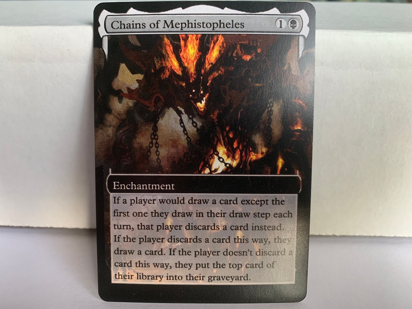 Chains of Mephistopheles BT MTG Alter Commander normal Etsy