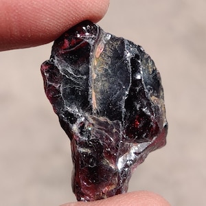 Natural Raw Garnet Specimen, Raw Garnet, Garnet Rough, Uncut Raw Garnet, January BirthStone Garnet, Best Fitted With Pendant, 50.00 Cts.