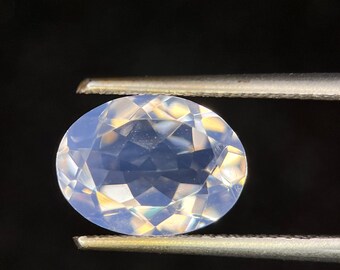 Natural Lavender Quartz Oval Shape Faceted Gemstone, Calibrated 8x12 MM, Top Grade Quality, Perfect Christmas Gift for Gemstone Enthusiast.
