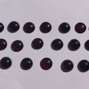 Natural AAA best Quality Red Garnet Round Shape Cabochon 14 mm  Gemstone. Round Cab, Top Quality Garnet  Round, Red Garnet, healing crystal.