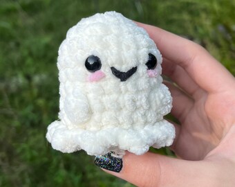 Crochet ghost plushie