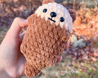 Otter crochet pattern