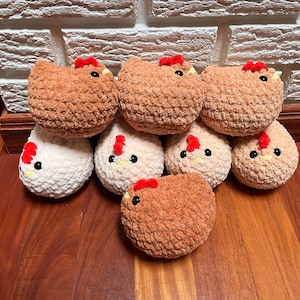Crochet Chunky Chickens