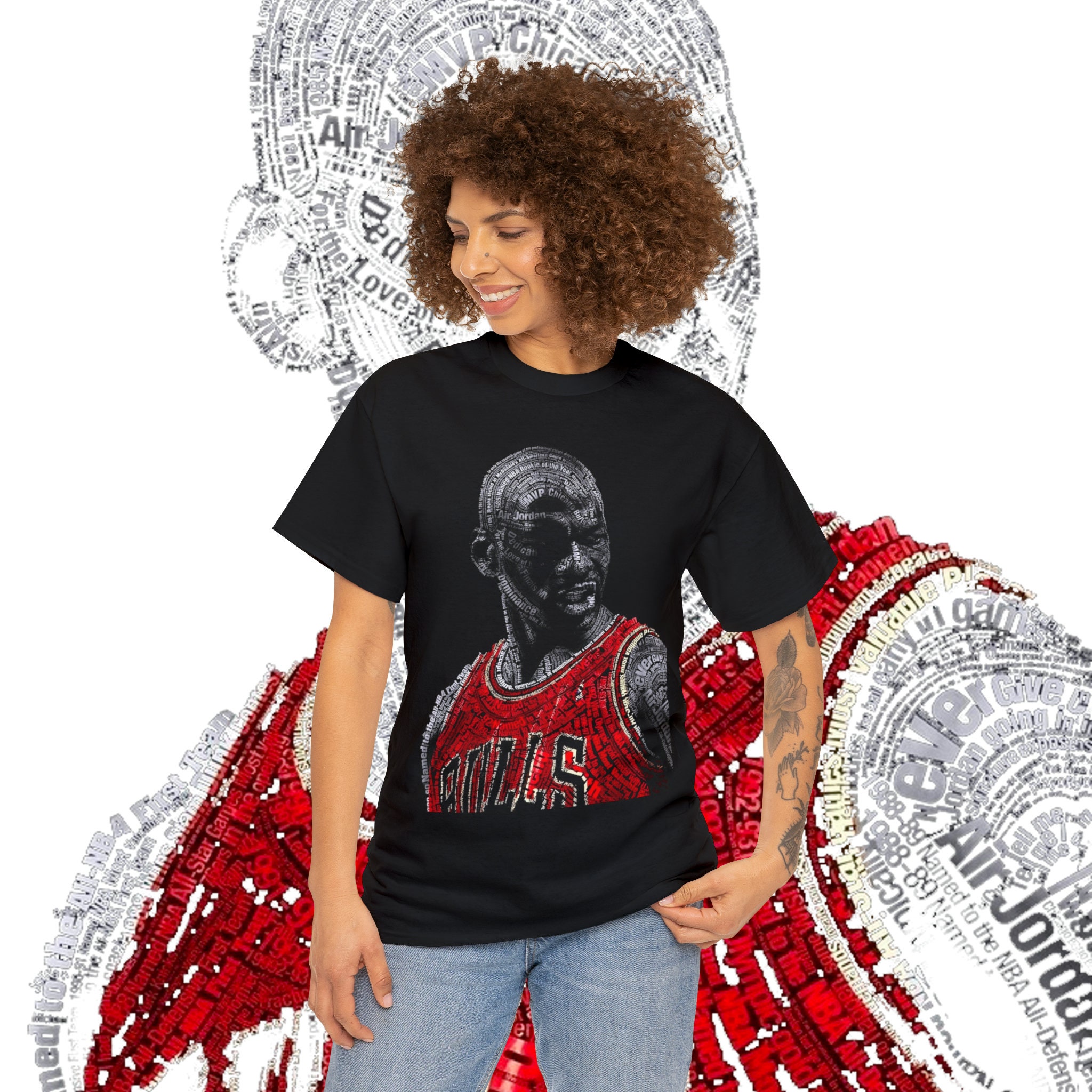 Vintage NBA Chicago Bulls Legends Michael Jordan T Shirt Mens, Unique  Basketball Chicago Bulls Merchandise - Allsoymade