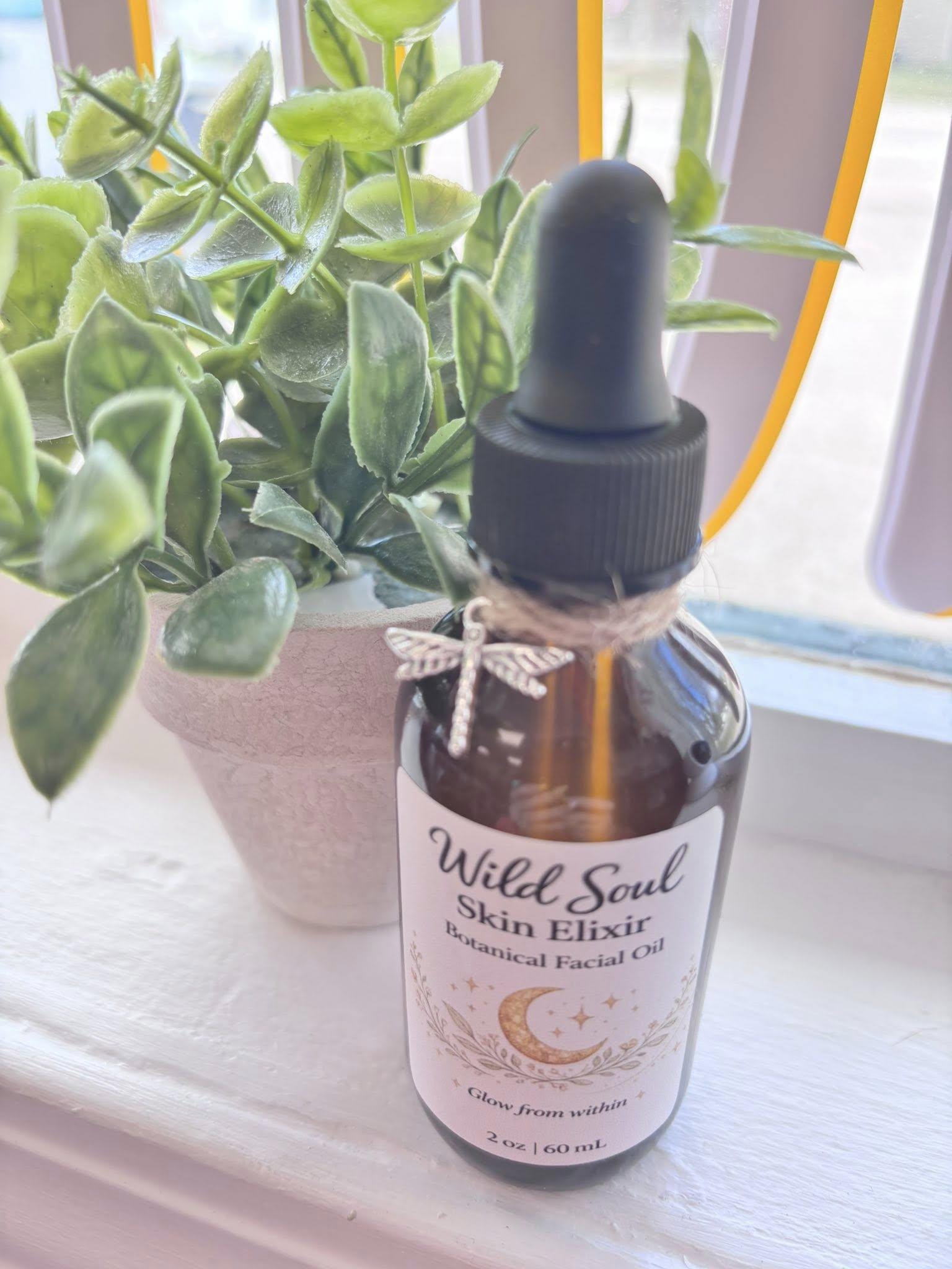 Wild Soul Skin Elixir/ Botanical Facial Oil/natural Glow Oil/ Holistic ...