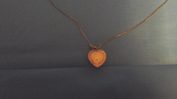 STERLING SILVER  Heart Pendant with Box Chair - image 5