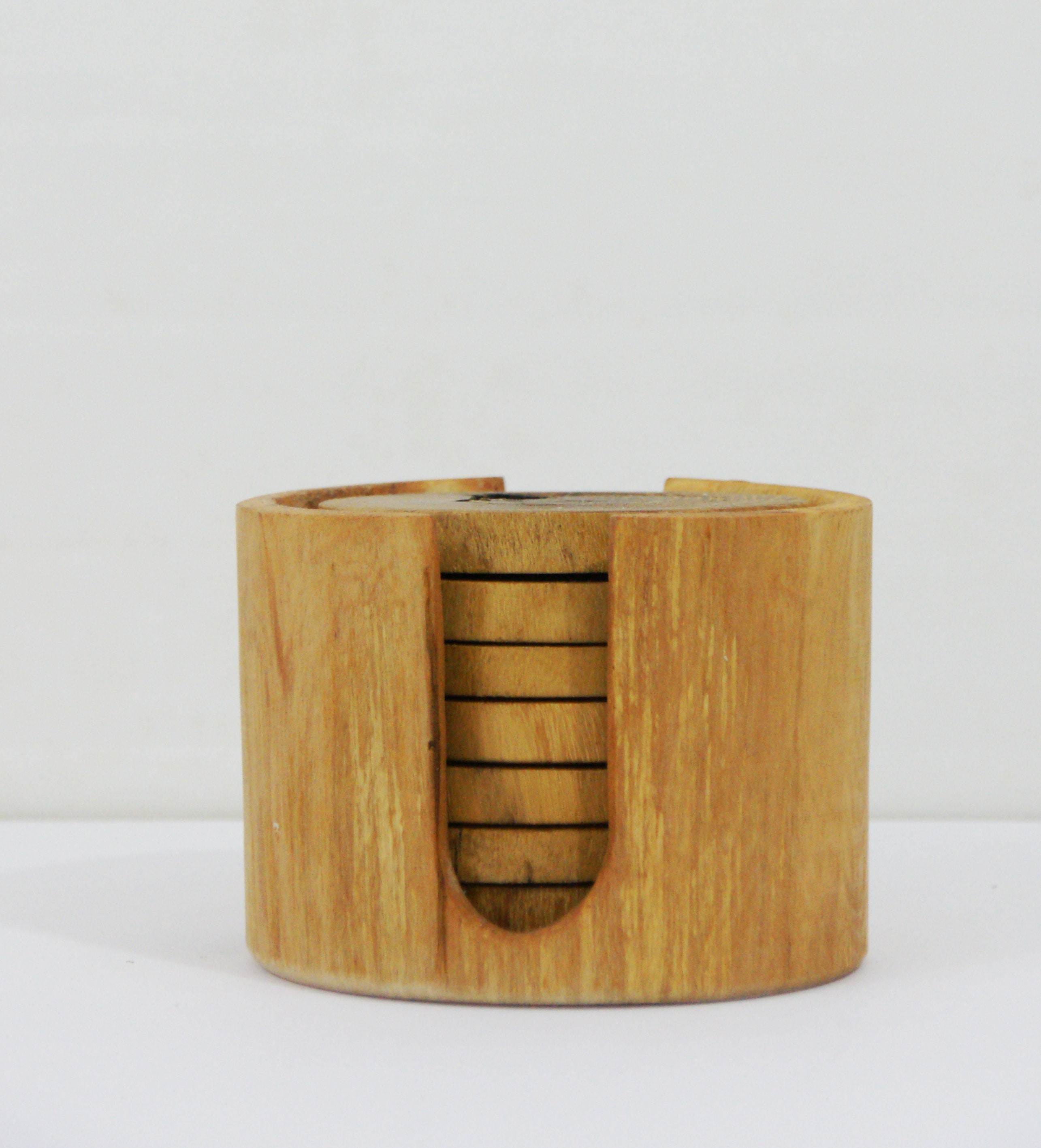 Porte Sous-Verres Sous-Verres en Bois Tournés