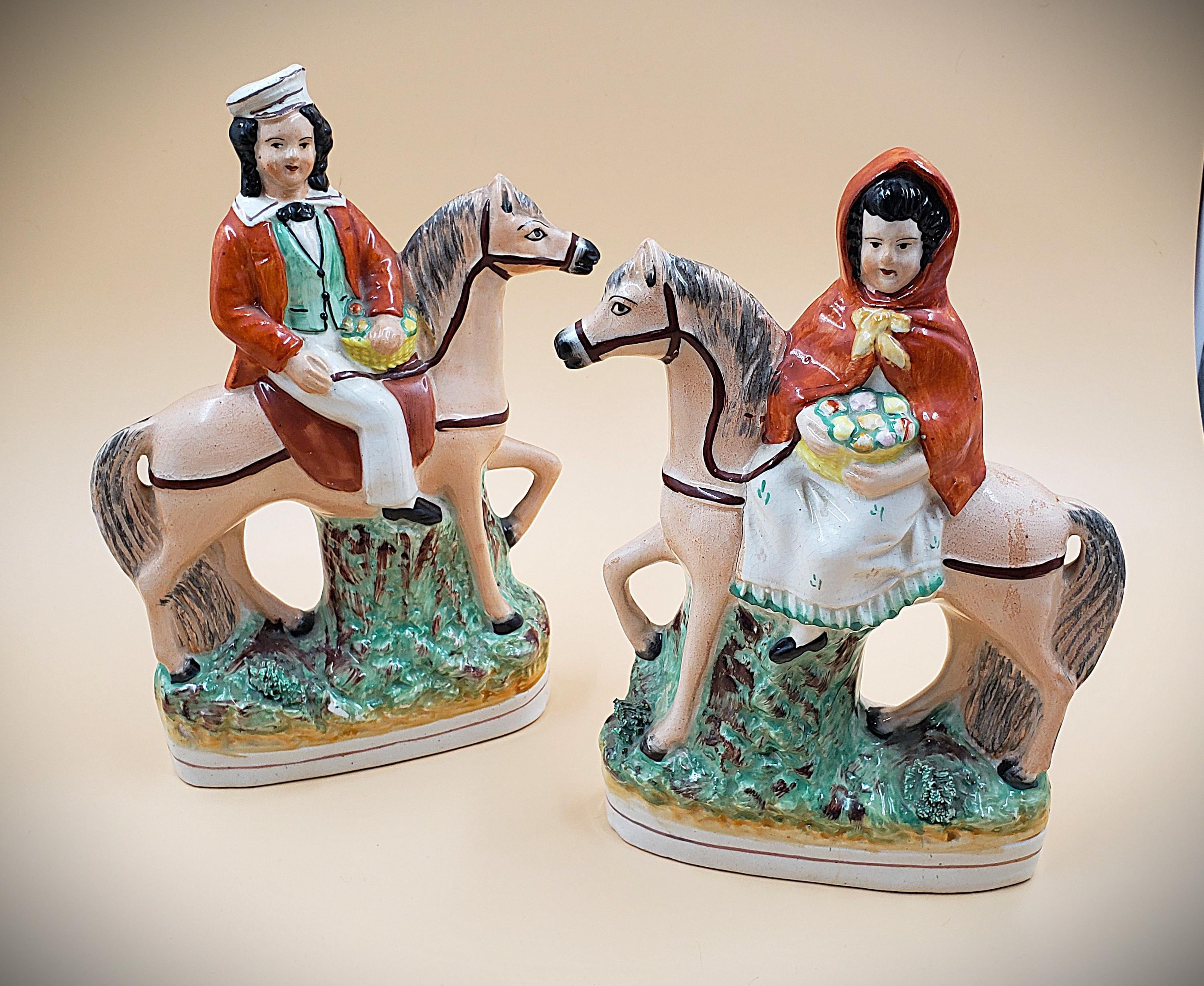 Staffordshire figure - Etsy 日本