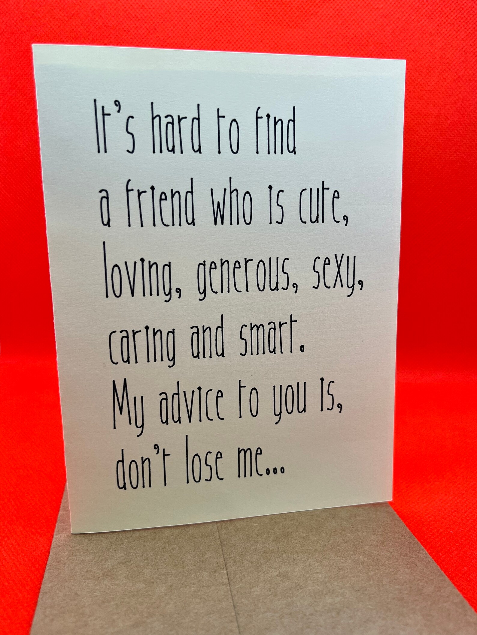 Best Friends Card My Friend is Better Than Yours Handcrafted Etsy