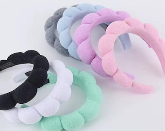 Soft Puff Headband | Makeup Routine Accessory
