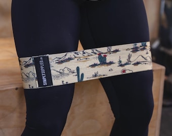 Glute Band: Hip Resistance Fitness Circle - 4 Designs