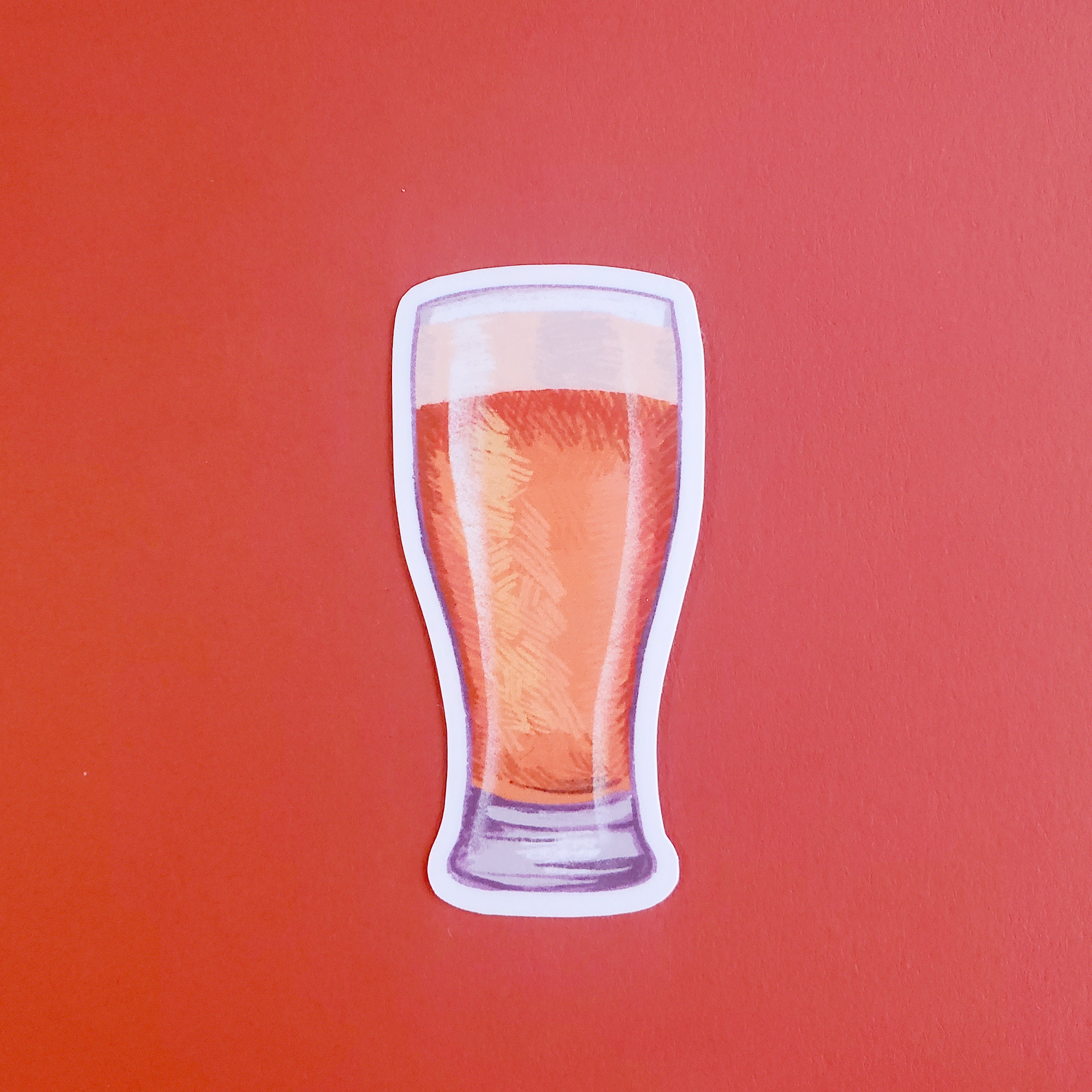 A097 Beer Glass Sticker / Beer Sticker / Sticker for Beer Etsy