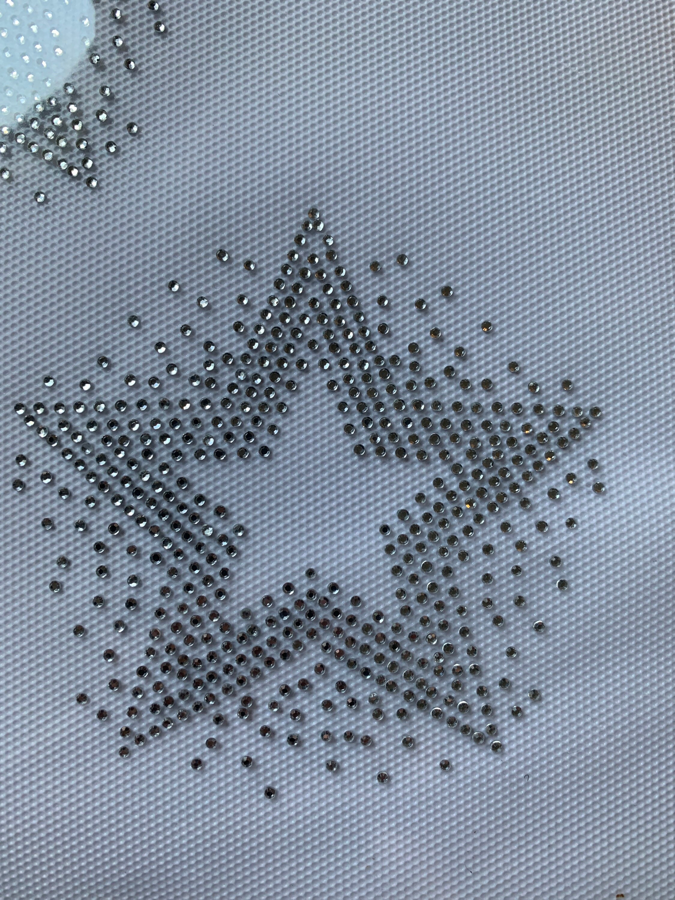 SUPERDANT Rhinestone Iron On Hotfix Transfer Decal Cocktail Heat Tra