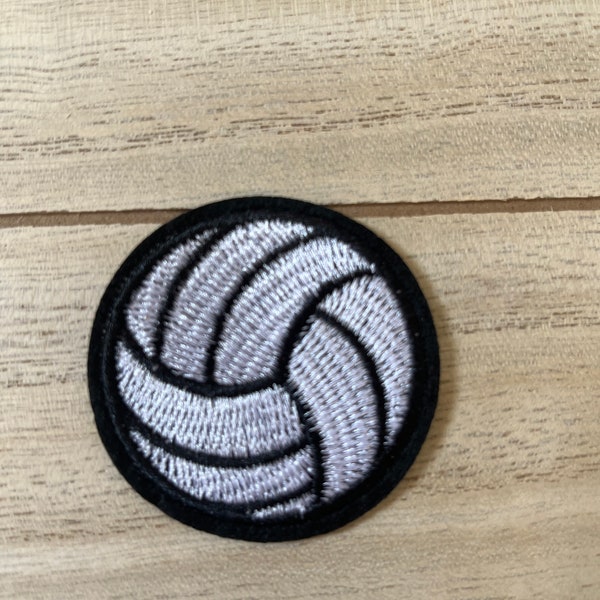 Volleyball Sport Iron On Patch Embroidered Applique, Patch, Supplies Decorative Embroidery Sew on