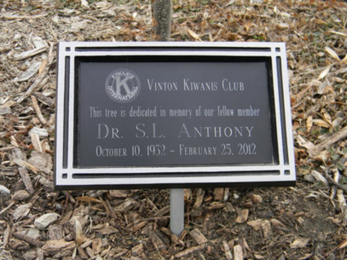 4 x 6 Outdoor Plaque With Ground Stake Custom Etsy