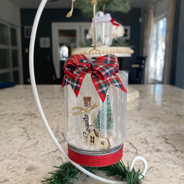 Add a Touch of Puerto Rican Flair to Your Christmas Tree with a Handmade Coquito Ornament - Lovely Boricua Home Decor!