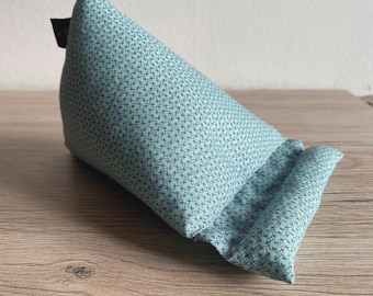 Handykissen, Handy Sitzsack, Handyhalter, Handystütze, grün, mint, mintgrün, waschbar