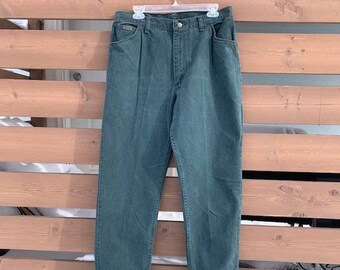 Green Wrangler Jeans - Etsy Australia