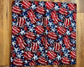 Stars and Stripes American flag red white blue bandana