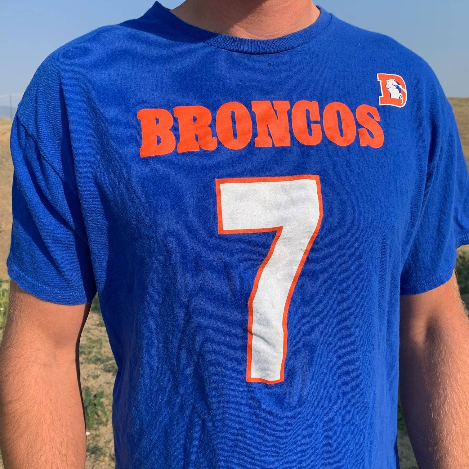 Vintage Denver Broncos John Elway 7 