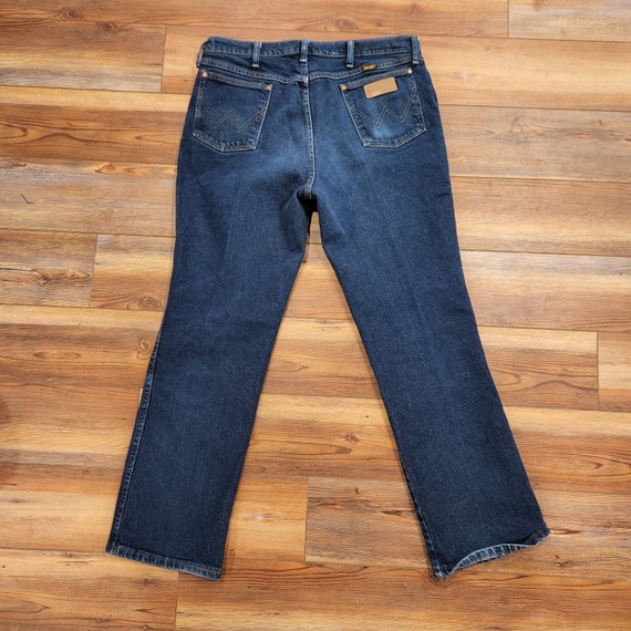 Preloved Mens Wrangler 947STR 36x30 Jeans With Nice Fades - Etsy