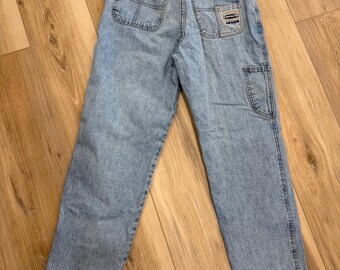Vintage z cavaricci light wash constructed work wear jeans, carpenter jeans size 27, 27x27