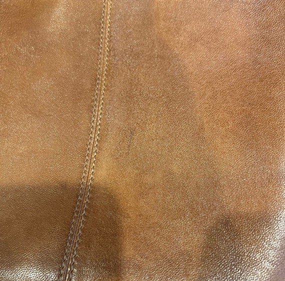 Scully brown leather shoulder bag tote bag - image 4