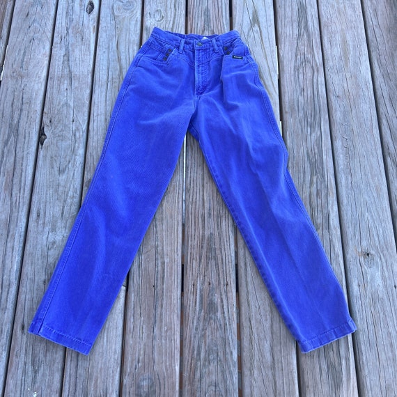 vintage western bareback purple Rockies jeans siz… - image 3