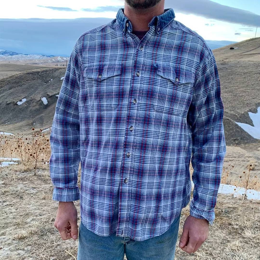 Panhandle Slim Plaid | Etsy